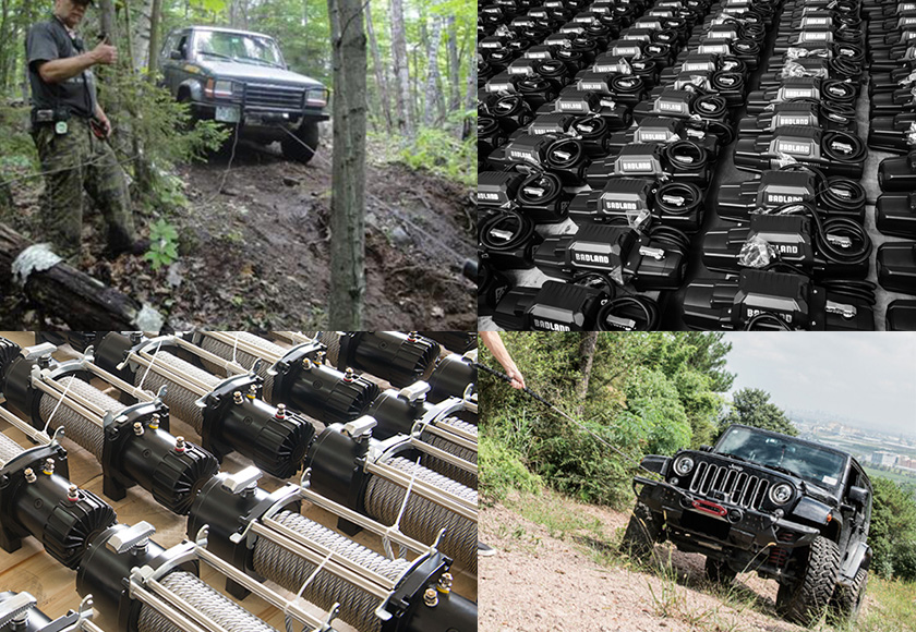 China off road winches